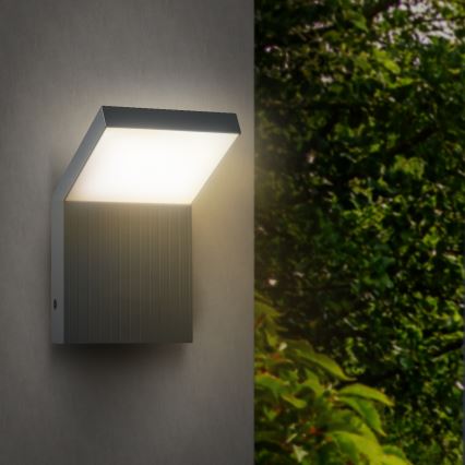 Brilagi - Kinkiet zewnętrzny LED RIANO LED/8W/230V antracyt IP65