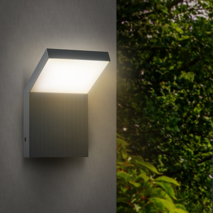 Brilagi - Kinkiet zewnętrzny LED RIANO LED/8W/230V antracyt IP65