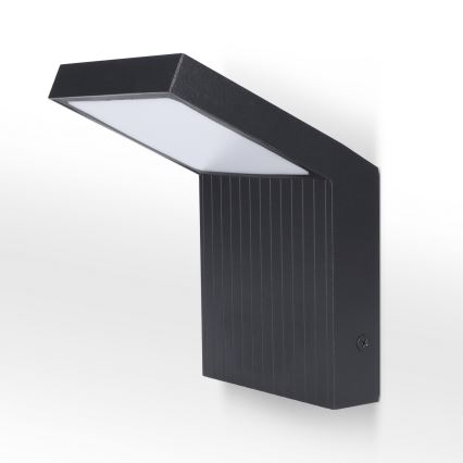 Brilagi - Kinkiet zewnętrzny LED RIANO LED/8W/230V antracyt IP65