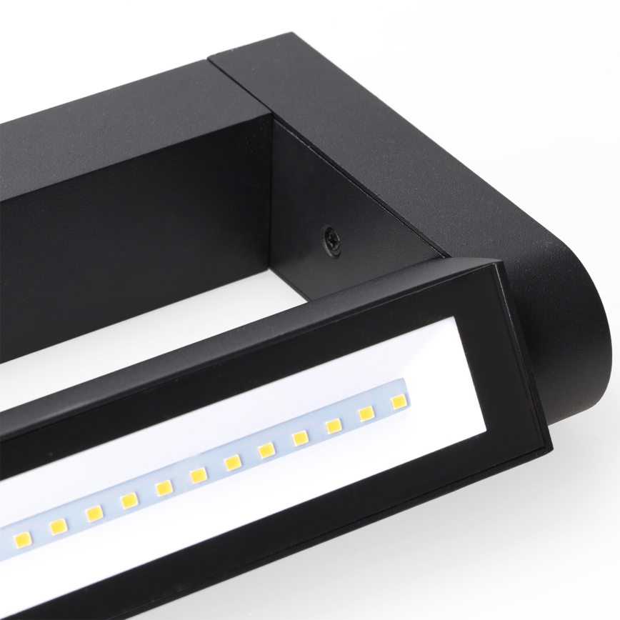 Brilagi - Kinkiet zewnętrzny LED SALERNO LED/12W/230V 35,5 cm czarny IP65