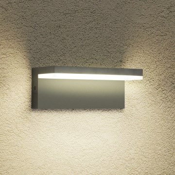 Brilagi - Kinkiet zewnętrzny LED TESSI LED/10W/230V antracyt IP54