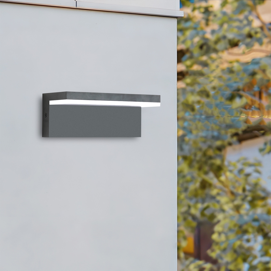 Brilagi - Kinkiet zewnętrzny LED TESSI LED/10W/230V antracyt IP54