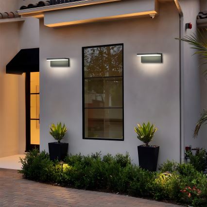 Brilagi - Kinkiet zewnętrzny LED TESSI LED/10W/230V antracyt IP54