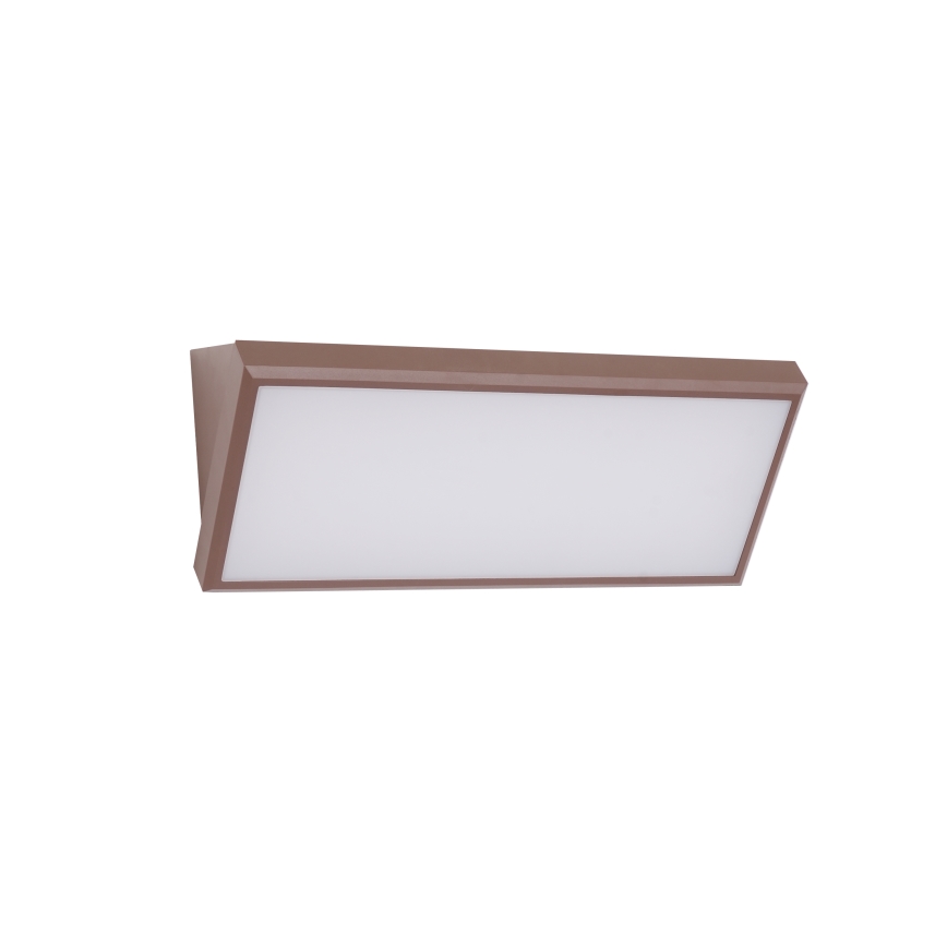 Brilagi - Zewnętrzny kinkiet LED TRIANGLE LED/42W/230V 3000/4000/6500K 45 cm brązowy IP65