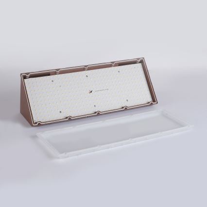 Brilagi - Zewnętrzny kinkiet LED TRIANGLE LED/42W/230V 3000/4000/6500K 45 cm brązowy IP65