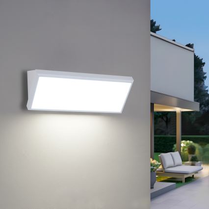 Brilagi - Zewnętrzny kinkiet LED TRIANGLE/42W/230V 45 cm biały IP65