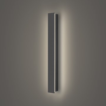 Brilagi - Kinkiet zewnętrzny LINEAR LED/12W/230V 4000K IP65 50 cm antracytowy