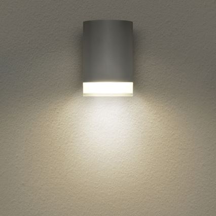 Brilagi - Kinkiet zewnętrzny MATERA 1xGU10/30W/230V szary IP54