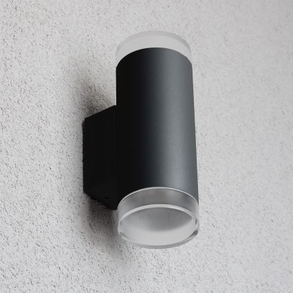 Brilagi - Kinkiet zewnętrzny MATERA 2xGU10/30W/230V IP54