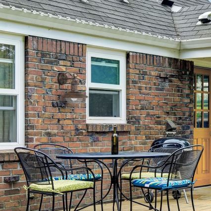 Brilagi - Kinkiet zewnętrzny MOLDE 1xE27/60W/230V IP44 brązowy/patina