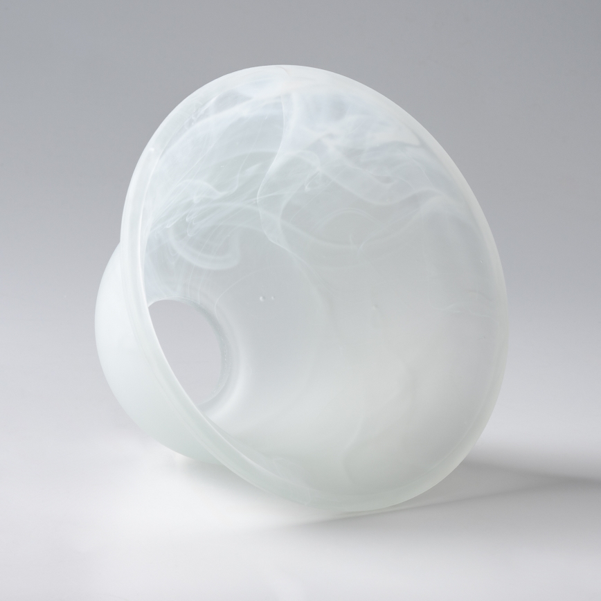 BRILAGI - Klosz wymienny do żyrandola i lampy ściennej CLASSIC E14 śr. 11 cm biały