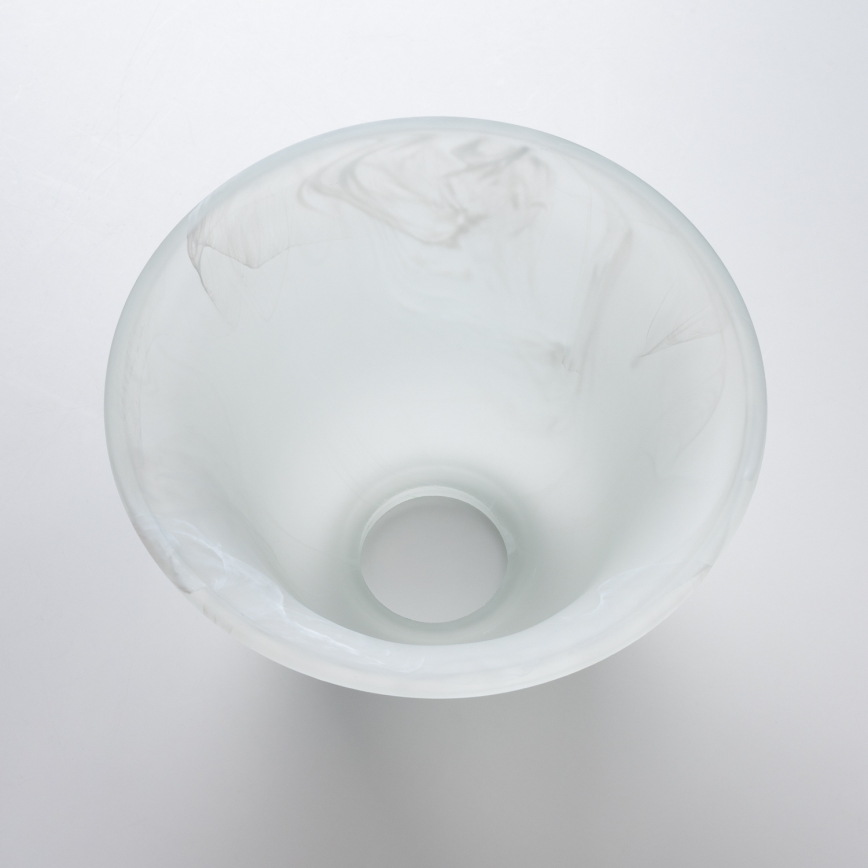 BRILAGI - Klosz wymienny do żyrandola i lampy ściennej CLASSIC E14 śr. 11 cm biały