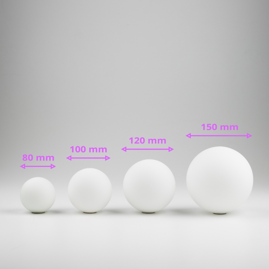 Brilagi - Klosz zamienny do żyrandoli, kinkietów i lamp MISTEL, MILLA śr. 8 cm biały