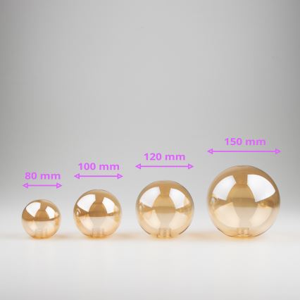 Brilagi - Klosz zamienny do żyrandoli, kinkietów i lamp MISTEL, MILLA śr. 8 cm złoty