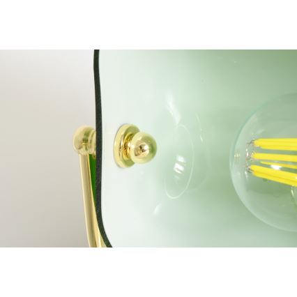 Brilagi - Lampa biurkowa BANK OFFICE 1xE27/60W/230V czarna/złota/zielona