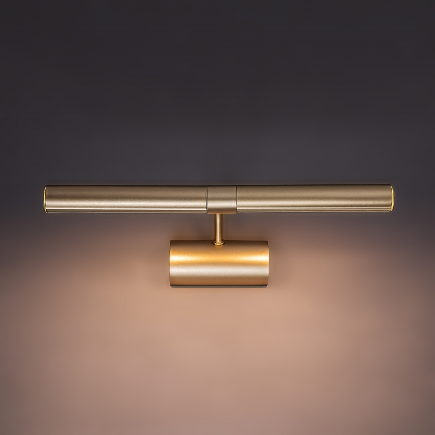 Brilagi - Lampa do obrazów DANAE 2xE14/40W/230V złota