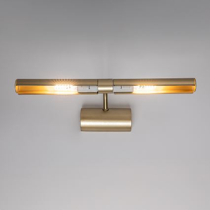 Brilagi - Lampa do obrazów DANAE 2xE14/40W/230V złota
