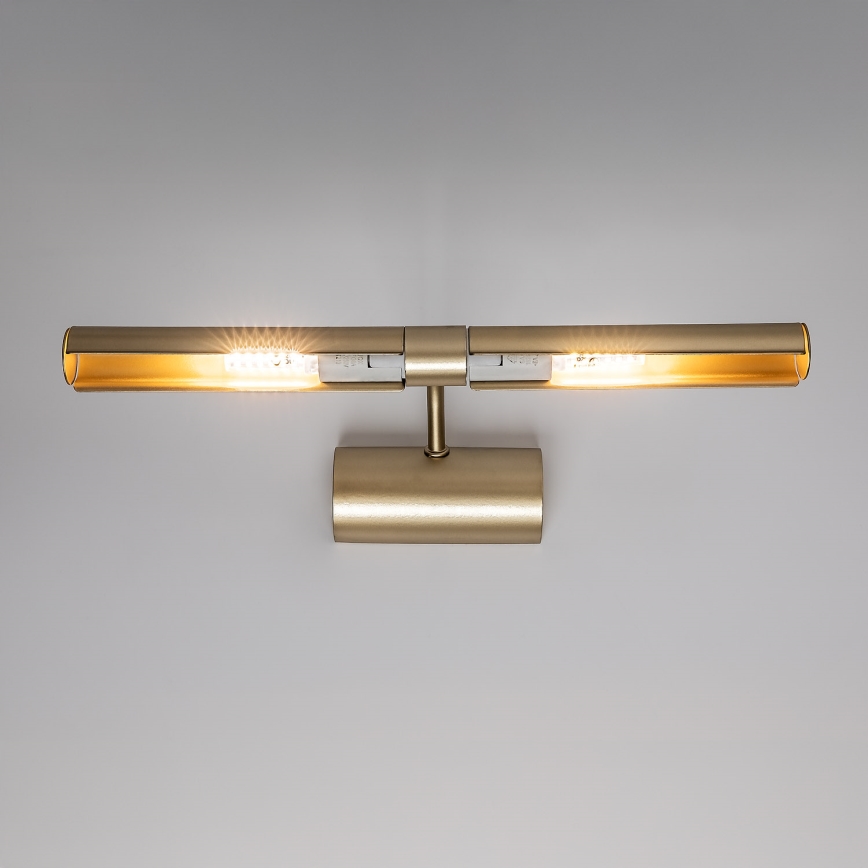 Brilagi - Lampa do obrazów DANAE 2xE14/40W/230V złota