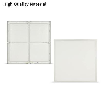 Brilagi - Lampa sufitowa łazienkowa FRAME LED/50W/230V 3000/4000/6000K 60x60 cm IP44 srebrna