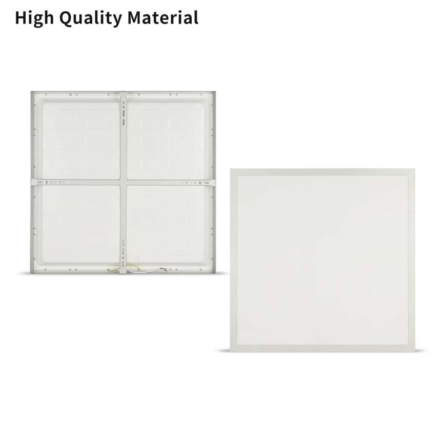 Brilagi - Lampa sufitowa łazienkowa FRAME LED/50W/230V 3000/4000/6000K 60x60 cm IP44 srebrna