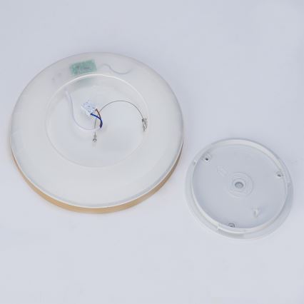 Brilagi - LED oprawa sufitowa łazienkowa ULTRA SLIM LED/18W/230V Ø 30 cm złota IP54