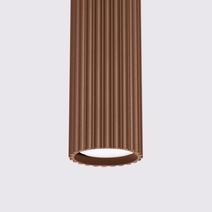 Brilagi - Lampa LED na lince CRESTO 1xGU10/10W/230V brązowa