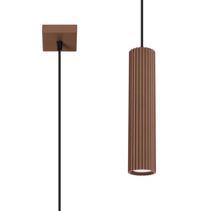 Brilagi - Lampa LED na lince CRESTO 1xGU10/10W/230V brązowa