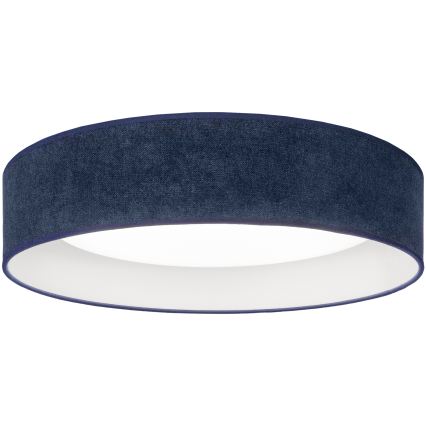 Brilagi - LED ściemnialna oprawa sufitowa VELVET SMARTIX LED/24W/230V 3000-6000K Ø 45 cm niebieska Wi-Fi Tuya Beacon + pilot zdalnego sterowania