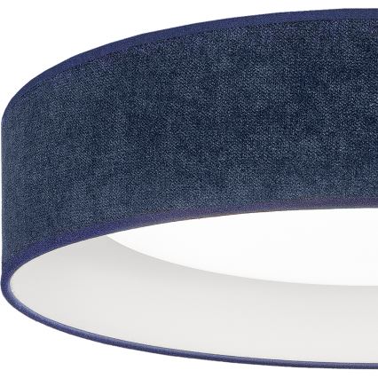 Brilagi - LED ściemnialna oprawa sufitowa VELVET SMARTIX LED/24W/230V 3000-6000K Ø 45 cm niebieska Wi-Fi Tuya Beacon + pilot zdalnego sterowania