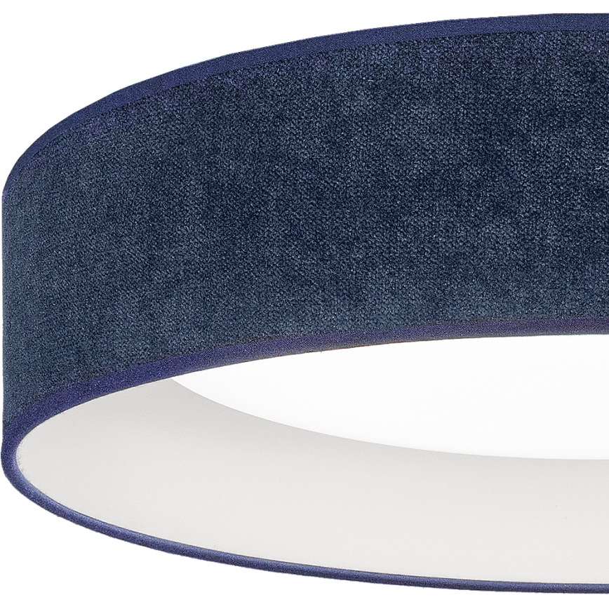 Brilagi - LED ściemnialna oprawa sufitowa VELVET SMARTIX LED/24W/230V 3000-6000K Ø 45 cm niebieska Wi-Fi Tuya Beacon + pilot zdalnego sterowania
