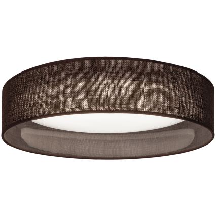 BRILAGI - LED ściemnialna lampa sufitowa VELVET SMARTIX LED/36W/230V 3000-6000K śr. 55 cm brązowa Wi-Fi Tuya Beacon + pilot zdalnego sterowania