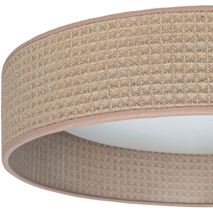 BRILAGI - LED ściemnialna lampa sufitowa VELVET SMART VARI LED/24W/230V 3000-6500K śr. 45 cm beżowa + zdalne sterowanie