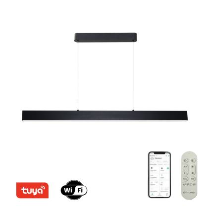 Brilagi - Regulowany żyrandol LED na linkę SLEEKLINE SMART LED/40W/230V 3000-6000K Wi-Fi Tuya czarny + pilot zdalnego sterowania