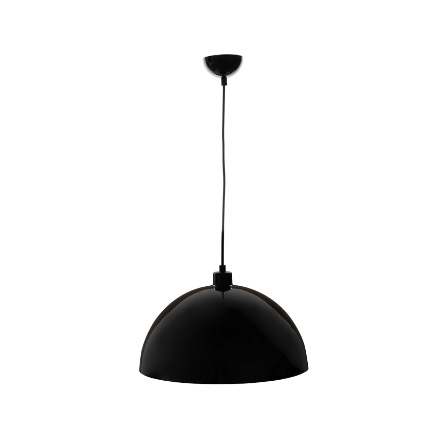 Brilagi - Lampa LED wisząca na przewodzie METALO 1xE27/40W/230V Ø 40 cm czarny/miedziany