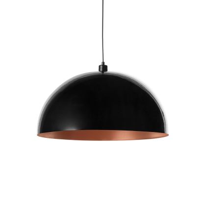 Brilagi - Lampa LED wisząca na przewodzie METALO 1xE27/40W/230V Ø 40 cm czarny/miedziany