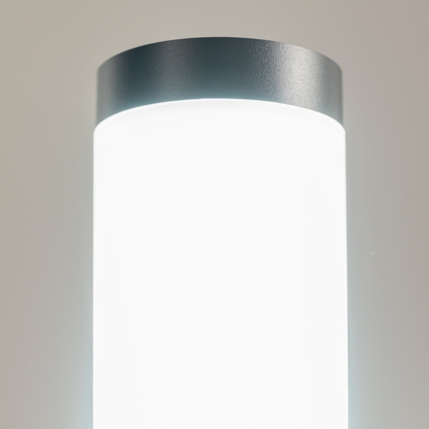 BRILAGI - Lampa zewnętrzna LED ELIA z gniazdem 1xE27/7W/230V 4000K IP44 50 cm antracyt