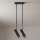 Brilagi - Lampa na pręcie SELE 2xGU10/30W/230V czarna