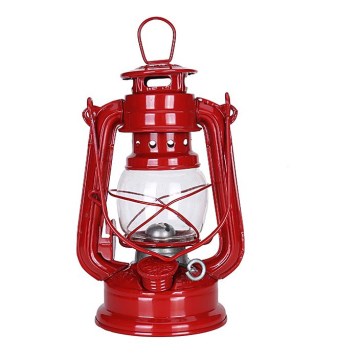 Brilagi - Lampa naftowa LANTERN 19 cm czerwona