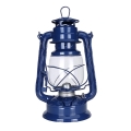 Brilagi - Lampa naftowa LANTERN 28 cm ciemnoniebieska