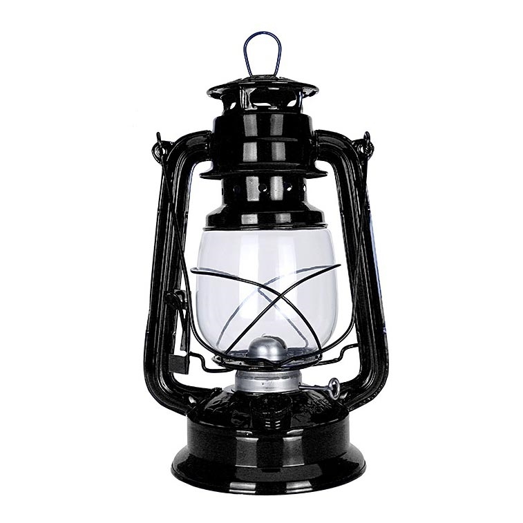 Brilagi - Lampa naftowa LANTERN 28 cm czarna