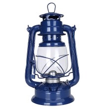 Brilagi - Lampa naftowa LANTERN 28 cm niebieska