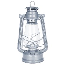 Brilagi - Lampa naftowa LANTERN 31 cm srebrna