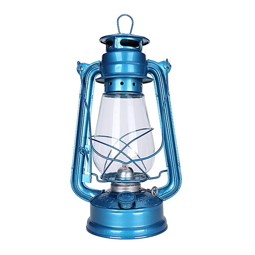 Brilagi - Lampa naftowa LANTERN 31 cm turkusowa