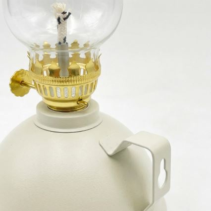 Brilagi - Lampa naftowa MERLIN biała