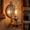 Brilagi - Lampa naftowa MERLIN, błyszczący chrom