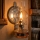 Brilagi - Lampa naftowa MERLIN, błyszczący chrom