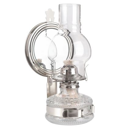 Brilagi - Lampa naftowa MERLIN, błyszczący chrom
