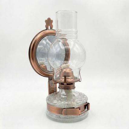 Brilagi - Lampa naftowa MERLIN brązowa/patina