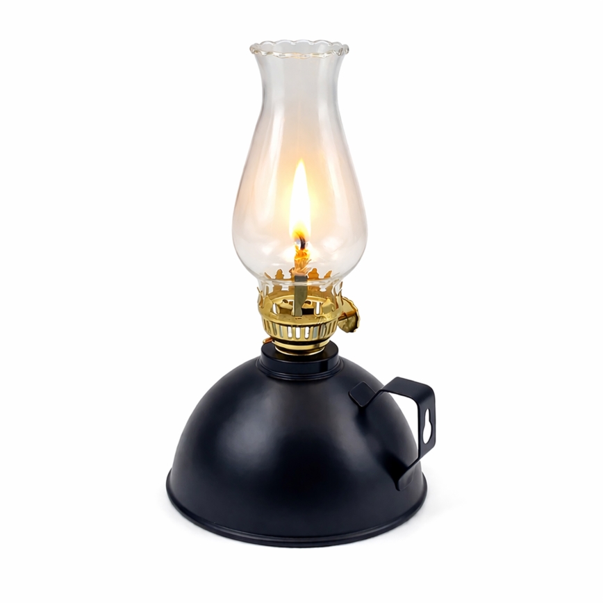 Brilagi - Lampa naftowa MERLIN czarna