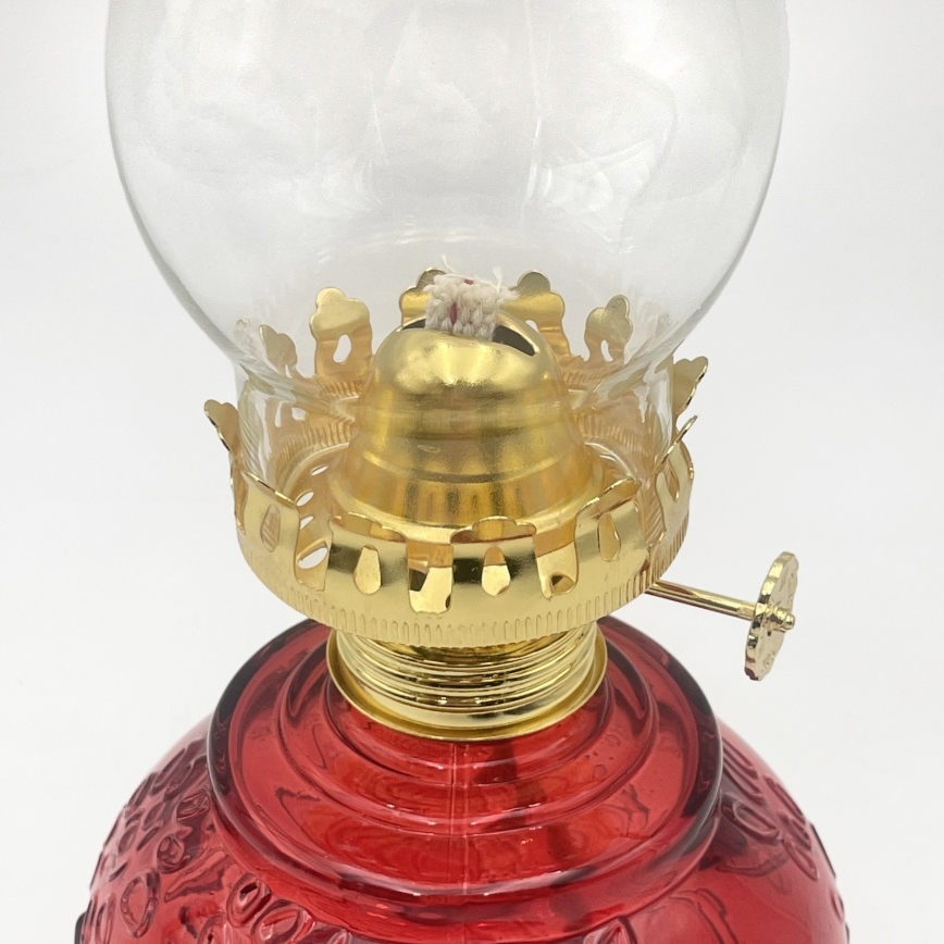Brilagi - Lampa naftowa MERLIN czerwona